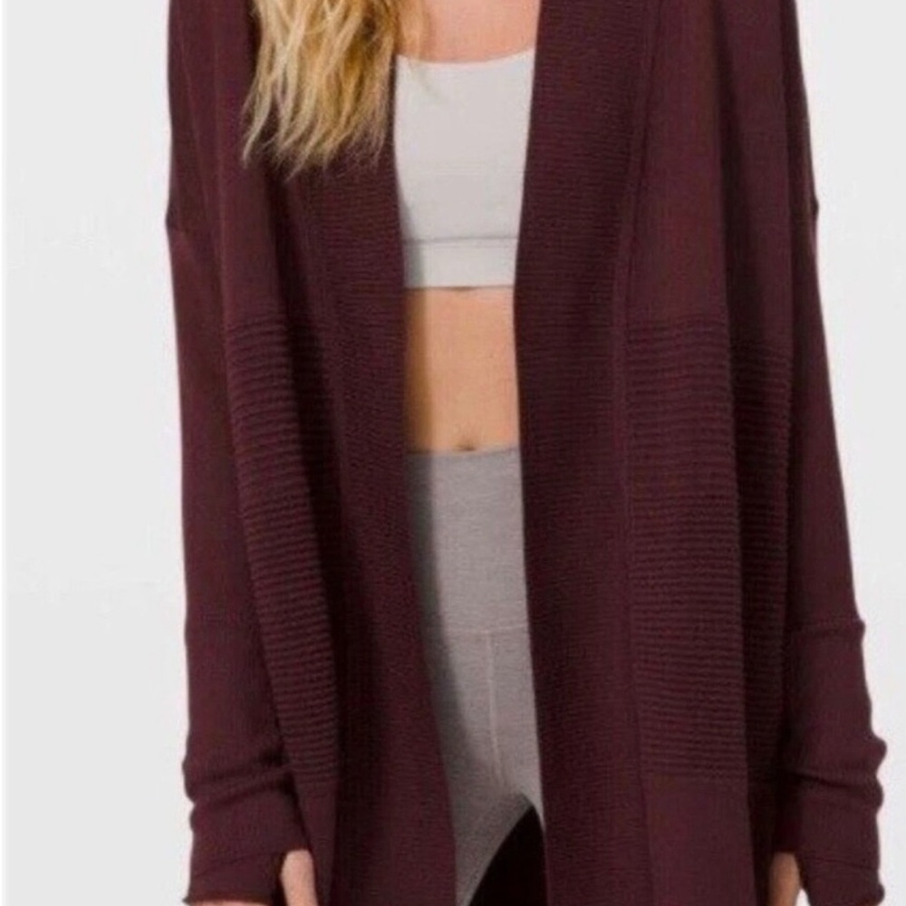 Lululemon Burgundy Sweater